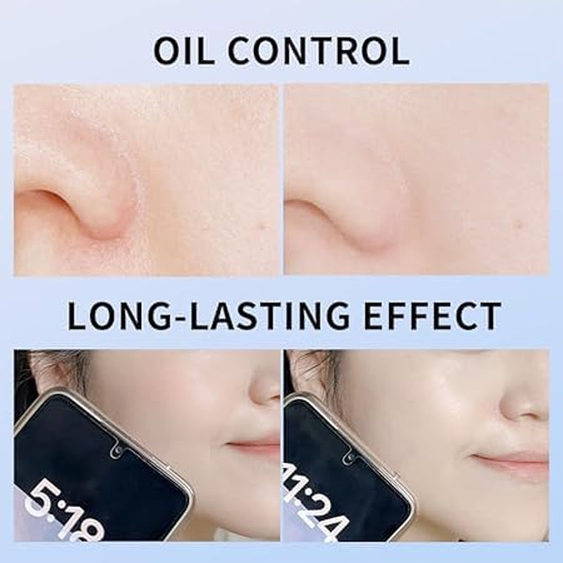 Oil Control Face Pressed Powder，Waterproof Long Lasting Finishing Face Powder, Cruelty-Free，Matte Smooth Setting Powder Makeup，0.35Oz (Ivory, 1)